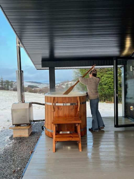 Quirky, Luxury Hideaway Villa Llanbrynmair Exteriör bild
